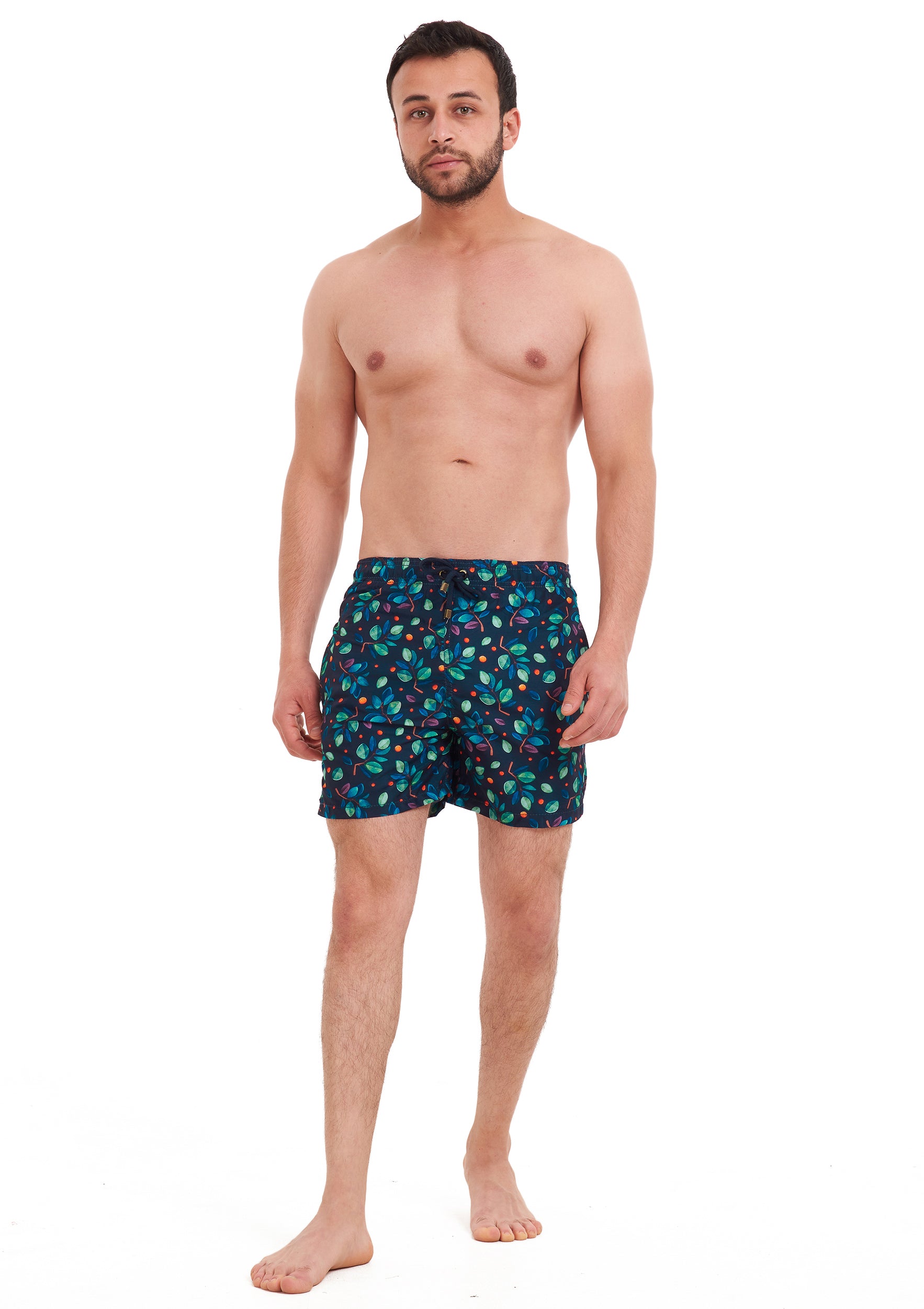 D.Blue Branch SWIM SHORT